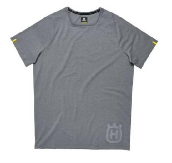 T-Shirt Husqvarna Progress Grigio M