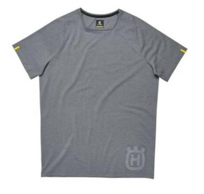 T-Shirt Husqvarna Progress Grigio M