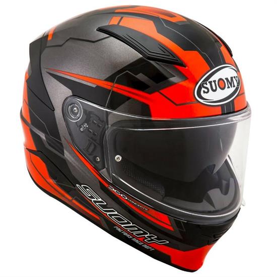 Casco Suomy Speedstar Camshaft Arancio-Grigio L