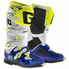 Stivali Gaerne MX SG12 Blu-Bianco-Giallo 45