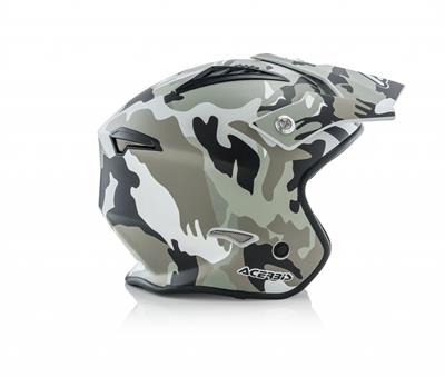 Casco Acerbis Jet Aria Camuflage-Marrone M