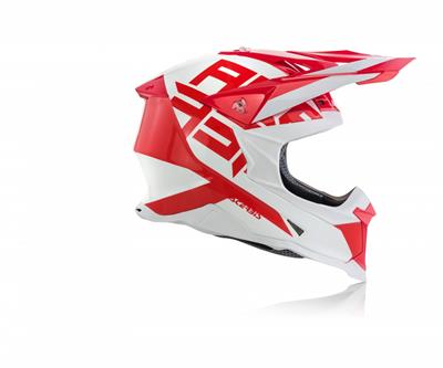 Casco Acerbis X-Racer VTR Rosso-Bianco L