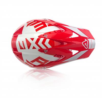Casco Acerbis X-Racer VTR Rosso-Bianco L