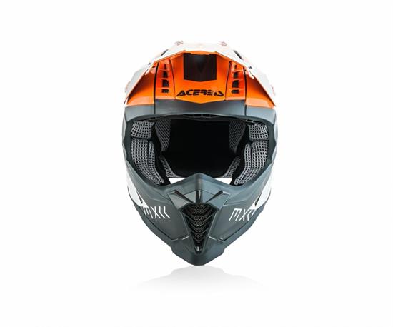 Casco Acerbis X-Racer VTR Arancio-Grigio S