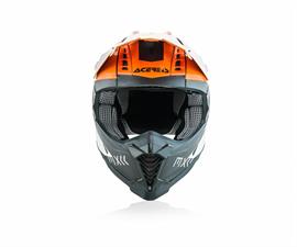 Casco Acerbis X-Racer VTR Arancio-Grigio S