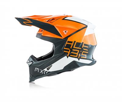 Casco Acerbis X-Racer VTR Arancio-Grigio S