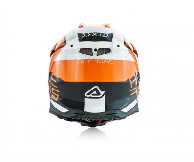 Casco Acerbis X-Racer VTR Arancio-Grigio S