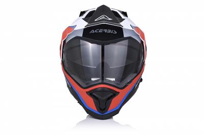Casco Acerbis Reactive Graffix VTR Rosso-Bianco M