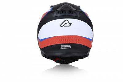 Casco Acerbis Reactive Graffix VTR Rosso-Bianco M
