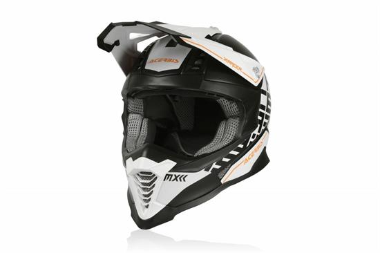 Casco Acerbis X-Racer VTR Bianco-Nero M