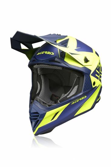 Casco Acerbis X-Track VTR Blu-Giallo L
