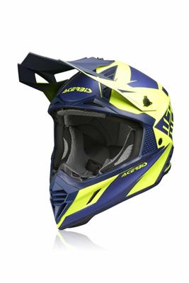 Casco Acerbis X-Track VTR Blu-Giallo L