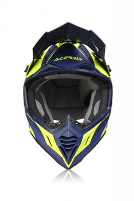 Casco Acerbis X-Track VTR Blu-Giallo L