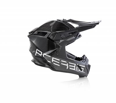 Casco Acerbis Impact Steel Carbon Argento L