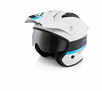 Casco Acerbis Jet Aria Grigio-Nero M