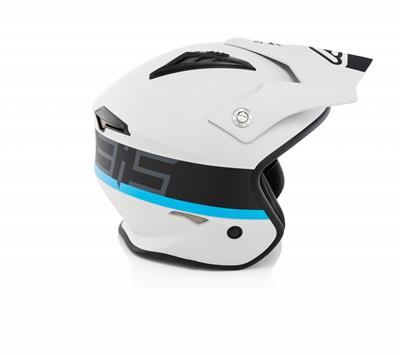 Casco Acerbis Jet Aria Grigio-Nero M
