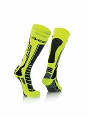 Calza Acerbis MX Pro Nero-Giallo XXL