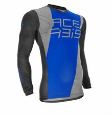 Maglia Acerbis MX J-Track One Blu Nero XL