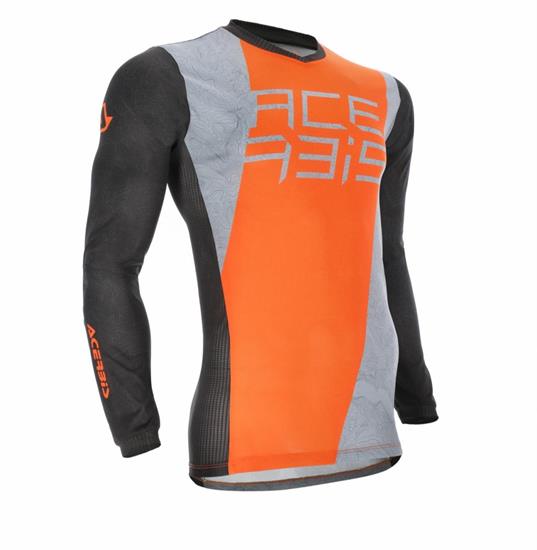 Maglia Acerbis MX J-Track One Arancio Nero XL
