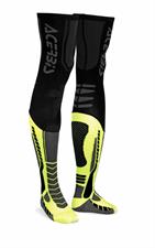 Calza Acerbis X-Leg Pro Nero-Giallo L-XL