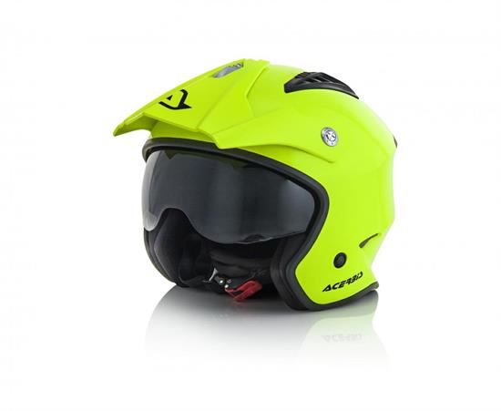 Casco Acerbis Jet Aria Giallo Fluo L