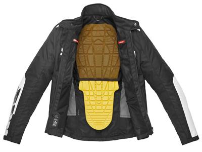 Giacca Spidi Solar Tex Nero-Bianco XL