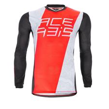 Maglia Acerbis MX J-Track One Bianco Rosso L