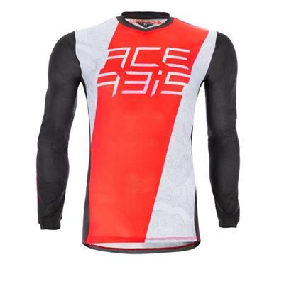 Maglia Acerbis MX J-Track One Bianco Rosso L