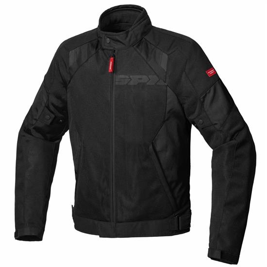 Giacca Spidi Flash Evo Net Wind Nero-Giallo M