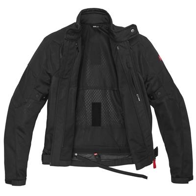 Giacca Spidi Flash Evo Net Wind Nero-Giallo M