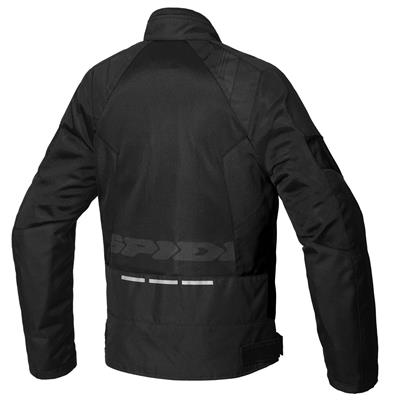 Giacca Spidi Flash Evo Net Wind Nero-Giallo L