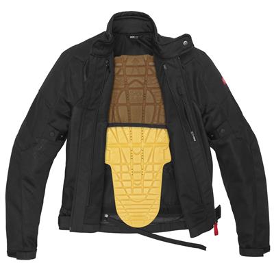Giacca Spidi Flash Evo Net Wind Nero-Giallo L