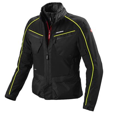 Giacca Spidi Intercruiser H2Out Nero-Giallo XL