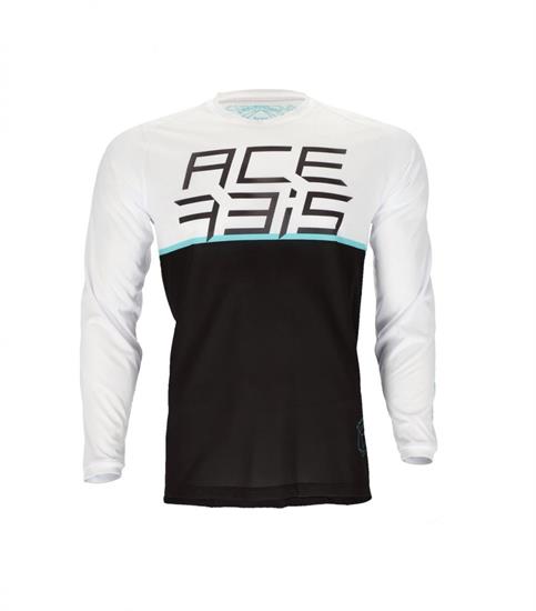 Maglia Acerbis Mtb Razorcrest nero-bianco M