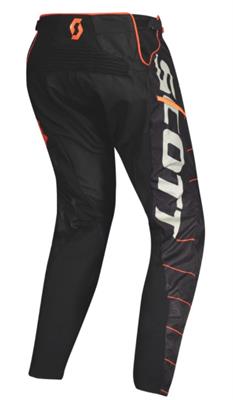 Pantaloni Scott Enduro Nero-Arancio 36