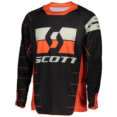 Maglia Scott Enduro Nero-Arancio XXL