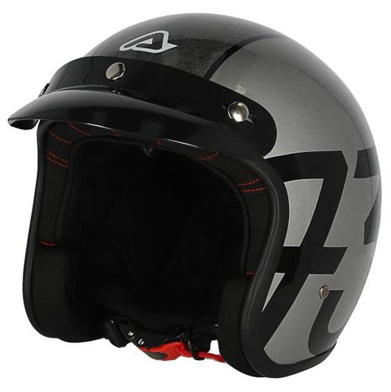 Casco acerbis skodela silver L