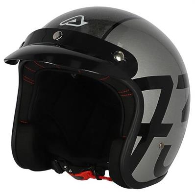 Casco acerbis skodela silver L