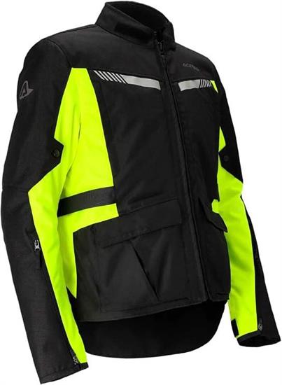 Giacca Acerbis CE X-Trail Nero/Giallo Tg.XL