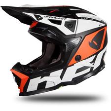 Casco Ufo Echus Nero-Bianco-Arancio L