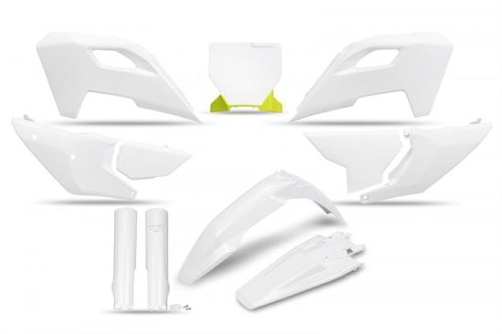 Kit plastiche UFO Husqvarna TC-FC 2023 Bianco